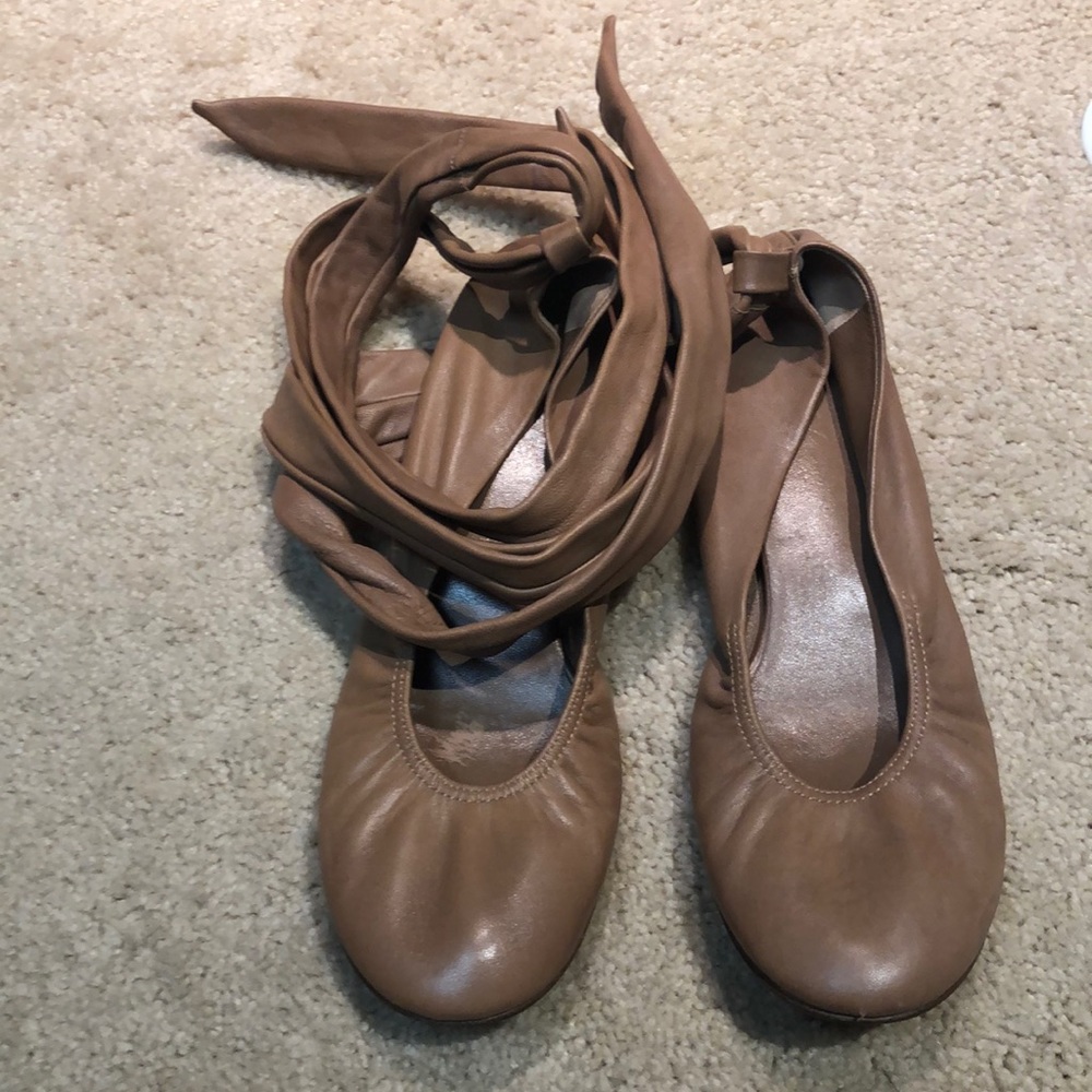 COPY - Gunex ballet flat with ankle tie